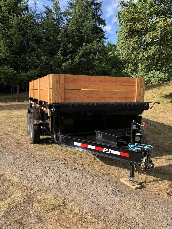 7x14 Dump Trailer